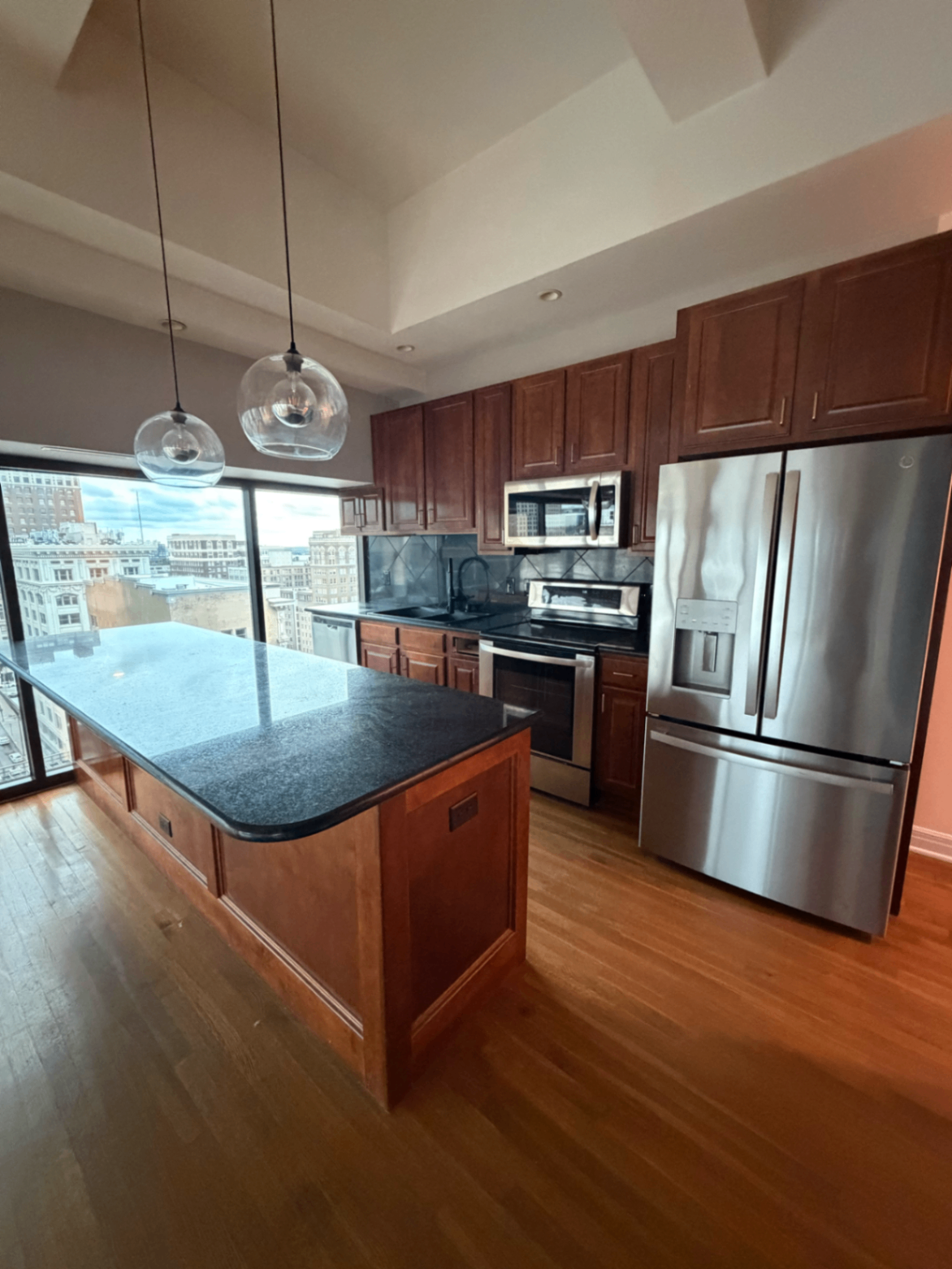 Sparkling clean kitchen